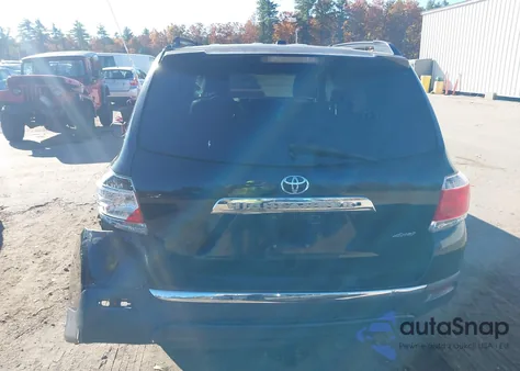 2012 Toyota Highlander Se V6 из США, поврежденный, VIN 5TDBK3EH3CS099319